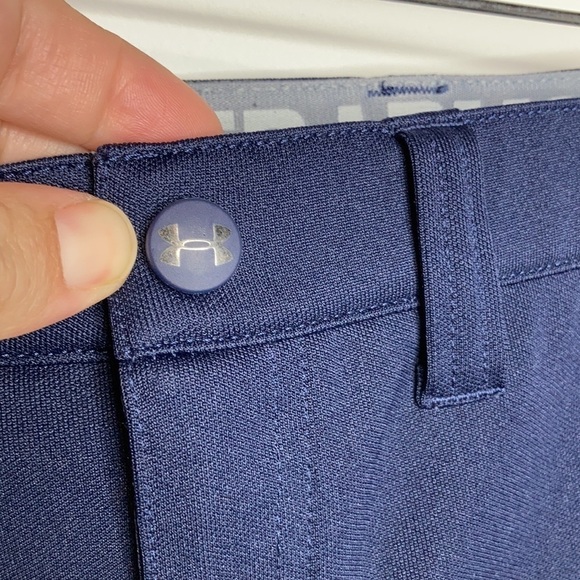 Under Armour navy blue fitted softball pants‎ size small - Picture 4 of 10